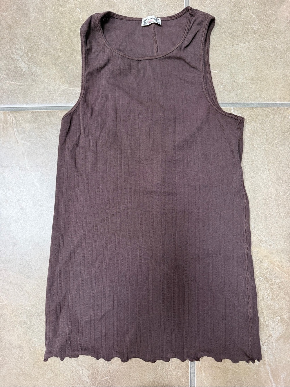 Free People Fresh In Love Ribbed Tank